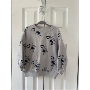 Zara 3-4 Year Old Boys Oversized Sweatshirt